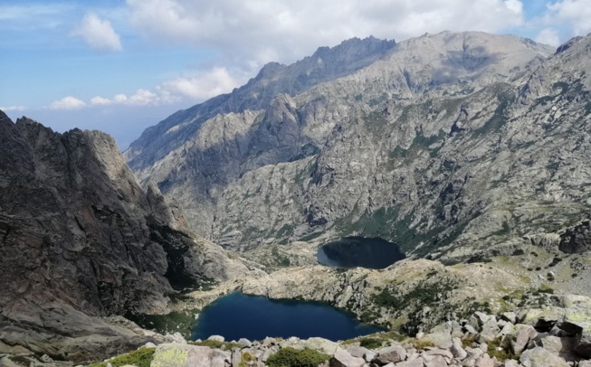 The lakes of Melo and Capitello