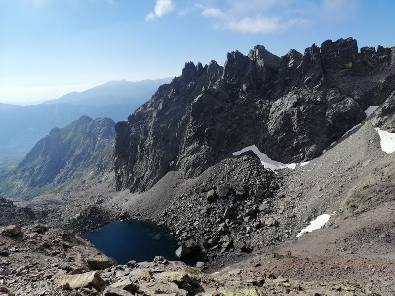 The lakes of Melo and Capitello