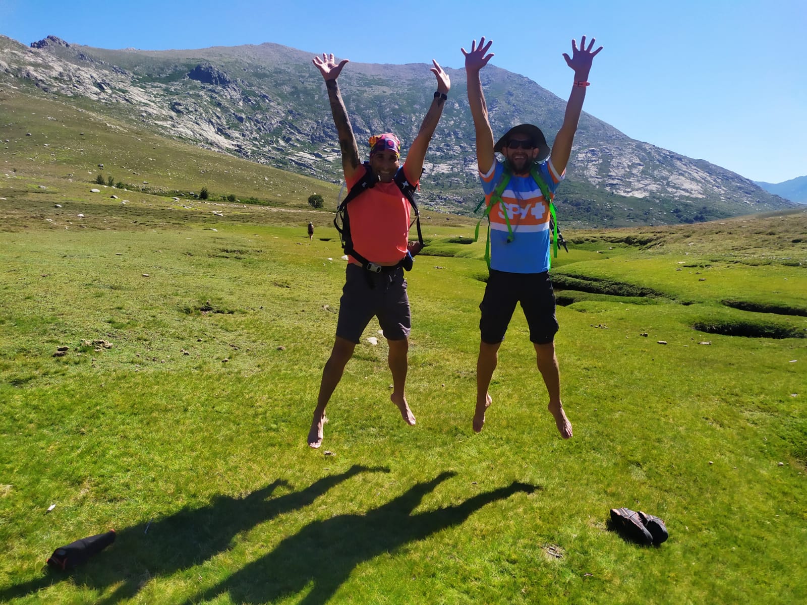 Hiking in Corsica in the spring