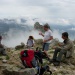 Hikers On The Gr20 In Corsica