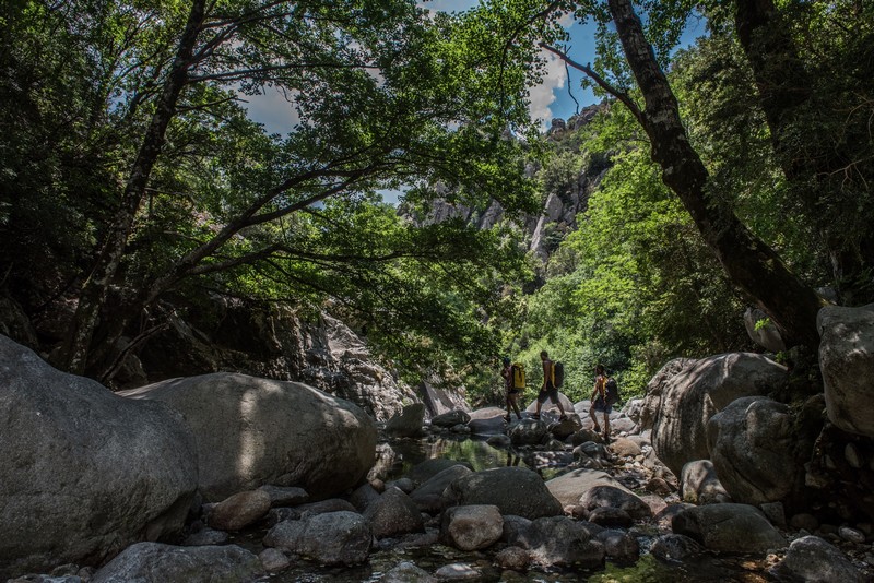 Canyoning walk