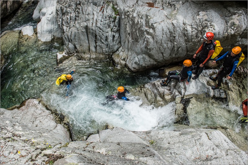 Canyoning Corte