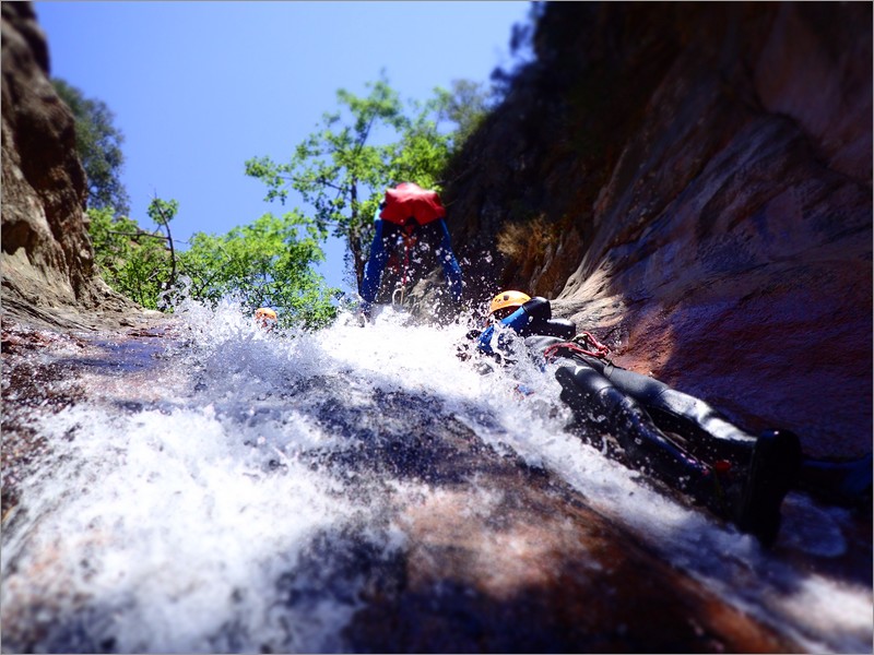 Toboggan in Corsica